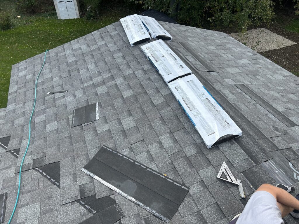 Roofing installation