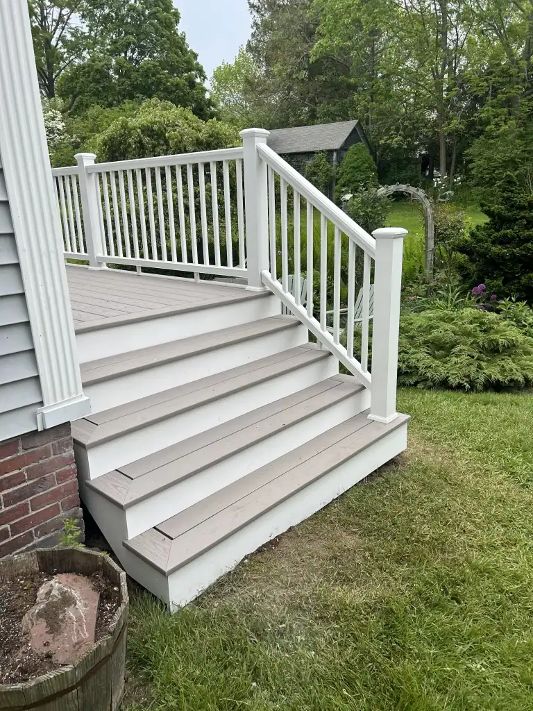 New Deck Construction in Kittery, Maine